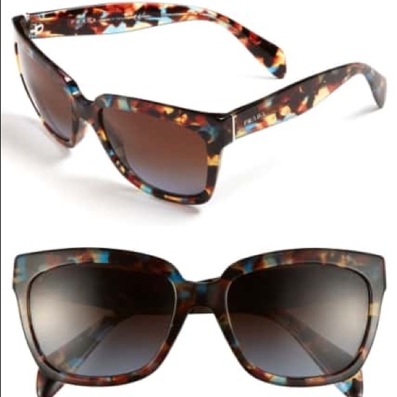 Prada Accessories - Prada blue tortoise sunglasses style nag0a4